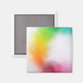 抽象芸術アーモダントエレガントカラフルテンプレート マグネット (正面/裏面)