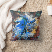 抽象芸術アーユニーク装飾用クッション クッション (ブランケット)