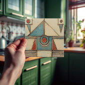 抽象芸術アールデコ対称性 タイル