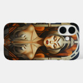 抽象芸術アールデコ Case-Mate iPhoneケース (裏面 (横))