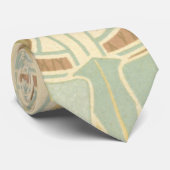抽象芸術アールヌーボー模様ヴィンテージ芸術 ネクタイ (ロール)