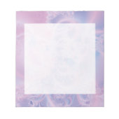 抽象芸術アールピ白熱［赤熱］光を放つンク ノートパッド (正面)