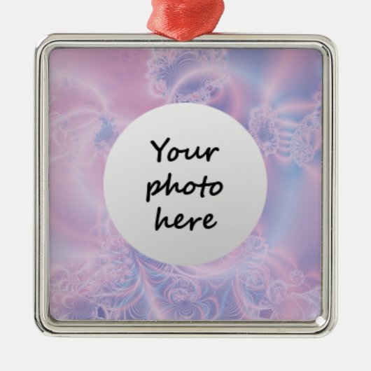 抽象芸術アールピ白熱［赤熱］光を放つンク メタルオーナメント (正面)