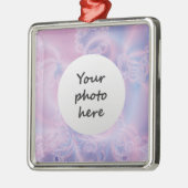 抽象芸術アールピ白熱［赤熱］光を放つンク メタルオーナメント (左)