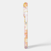 抽象芸術アール淡い色のイエローパステル Case-Mate iPhoneケース (裏面 / 左)