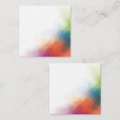 抽象芸術アー空白のトテンプレートカラフルトレンディー ノートカード (正面/裏面)