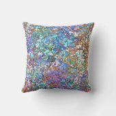 抽象芸術アー絵を描ト(ばちゃばちゃ)跳ねるとフリック クッション (裏面)