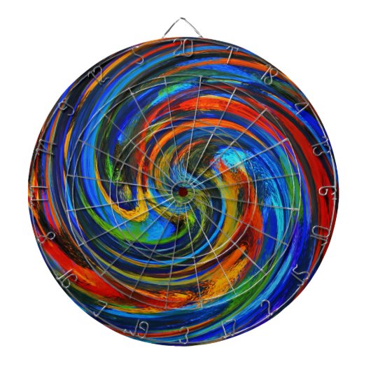 抽象芸術アー#10 ダーツボード (正面)