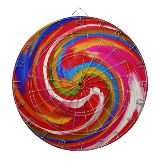 抽象芸術アー#15 ダーツボード (正面)