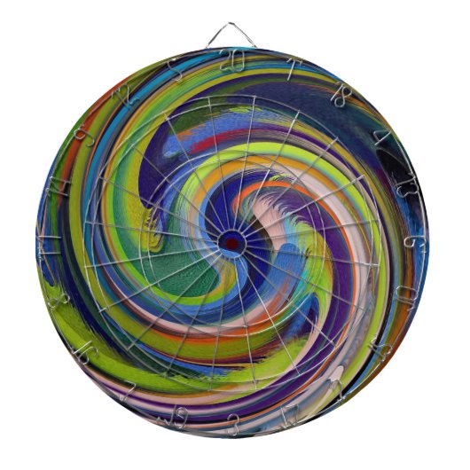 抽象芸術アー#18 ダーツボード (正面)