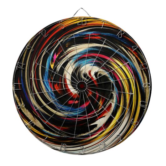 抽象芸術アー#24 ダーツボード (正面)