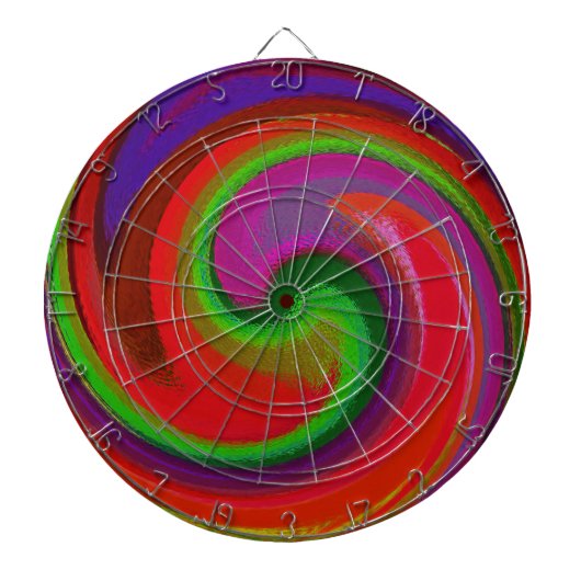 抽象芸術アー#30 ダーツボード (正面)