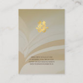 抽象芸術ア中国のート結婚ズ |スキャン エンクロージャーカード (裏面)