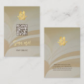 抽象芸術ア中国のート結婚ズ |スキャン エンクロージャーカード (正面/裏面)