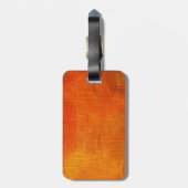 抽象芸術ア絵画ートのレトロカラー11 ラゲッジタグ (裏面縦)
