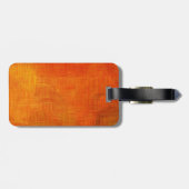 抽象芸術ア絵画ートのレトロカラー11 ラゲッジタグ (裏面横)