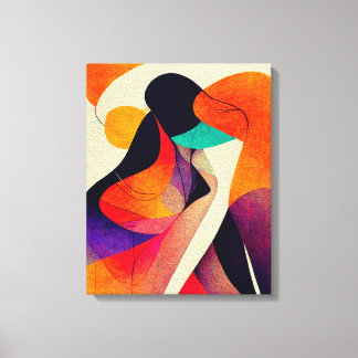 抽象芸術ア絵画ートの絵画ウォールアート キャンバスプリント