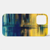 抽象芸術ア絵画ートの風景、背景色 Case-Mate iPhoneケース (裏面 (横))