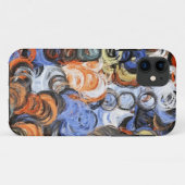 抽象芸術ア絵画ートレトロカラー19 Case-Mate iPhoneケース (裏面(横))