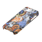 抽象芸術ア絵画ートレトロカラー19 Case-Mate iPhoneケース (下部)