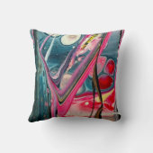 抽象芸術ア絵画ート クッション (裏面)