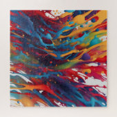 抽象芸術ア絵画ート ジグソーパズル (横)