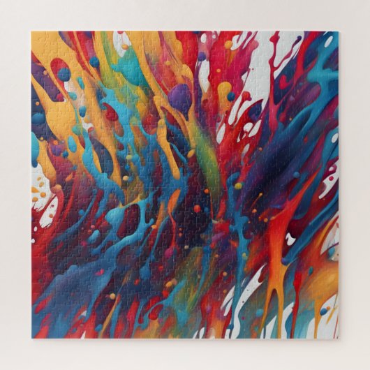 抽象芸術ア絵画ート ジグソーパズル (縦)