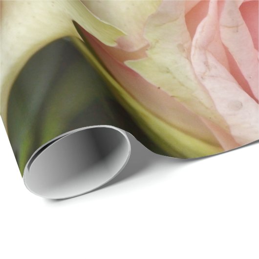 抽象芸術イエローローズガーデンエレガントフローラ ラッピングペーパー (ロールコーナー)