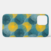 抽象芸術イカットとボホスタイルの手織りパット Case-Mate iPhoneケース (裏面 (横))