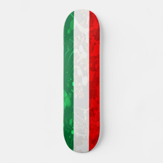 抽象芸術イタリア国旗 スケートボード