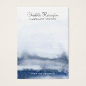 抽象芸術イヤリングジュエリー表示カード (正面)