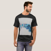 抽象芸術インクアート背景 Tシャツ (正面フル)