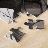 抽象芸術インクスケッチオブレズビアンラブ ジグソーパズル (側面)