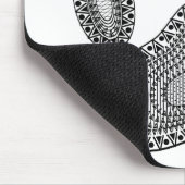 抽象芸術インクポープリント マウスパッド (コーナー)