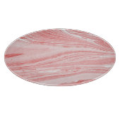 抽象芸術インク大理石テクスチャの背景 カッティングボード (角)