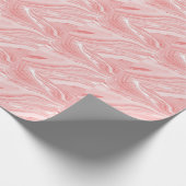 抽象芸術インク大理石テクスチャの背景 ラッピングペーパー (角)