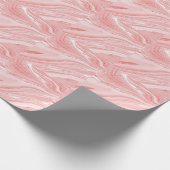 抽象芸術インク大理石テクスチャの背景 ラッピングペーパー (角)