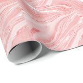 抽象芸術インク大理石テクスチャの背景 ラッピングペーパー (ロールコーナー)