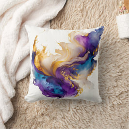 抽象芸術インク クッション