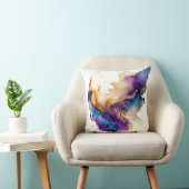 抽象芸術インク クッション (椅子)