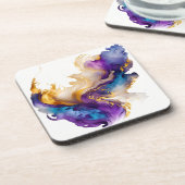 抽象芸術インク コースター (左側)