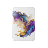 抽象芸術インク バスマット (正面縦)