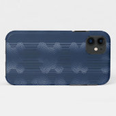 抽象芸術インジゴ#2 Case-Mate iPhoneケース (裏面(横))