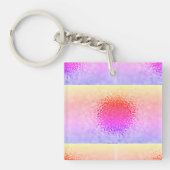 抽象芸術インスパイア日 キーホルダー (正面)