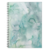 抽象芸術インスパイア海水彩手帳 ノートブック (正面)