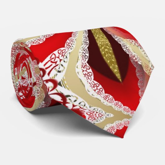 抽象芸術インディアティ ネクタイ (ロール)