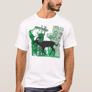 抽象芸術インパラTシャツ Tシャツ
