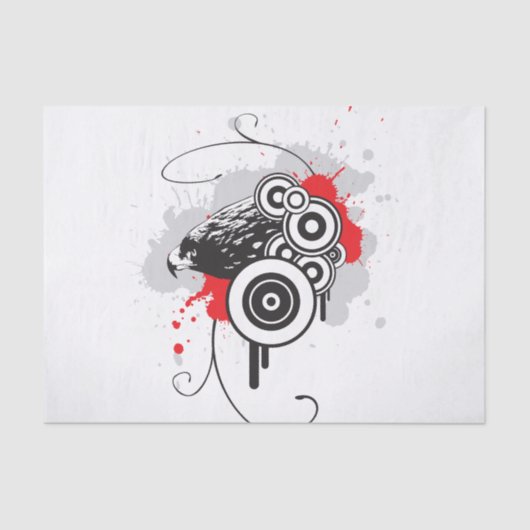 抽象芸術イーグルティッシュペーパー 薄葉紙 (正面)