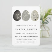 抽象芸術イースターエッグ招待状 招待状 (スタンド正面)