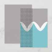 抽象芸術ウィグル サンキューカード (正面/裏面)